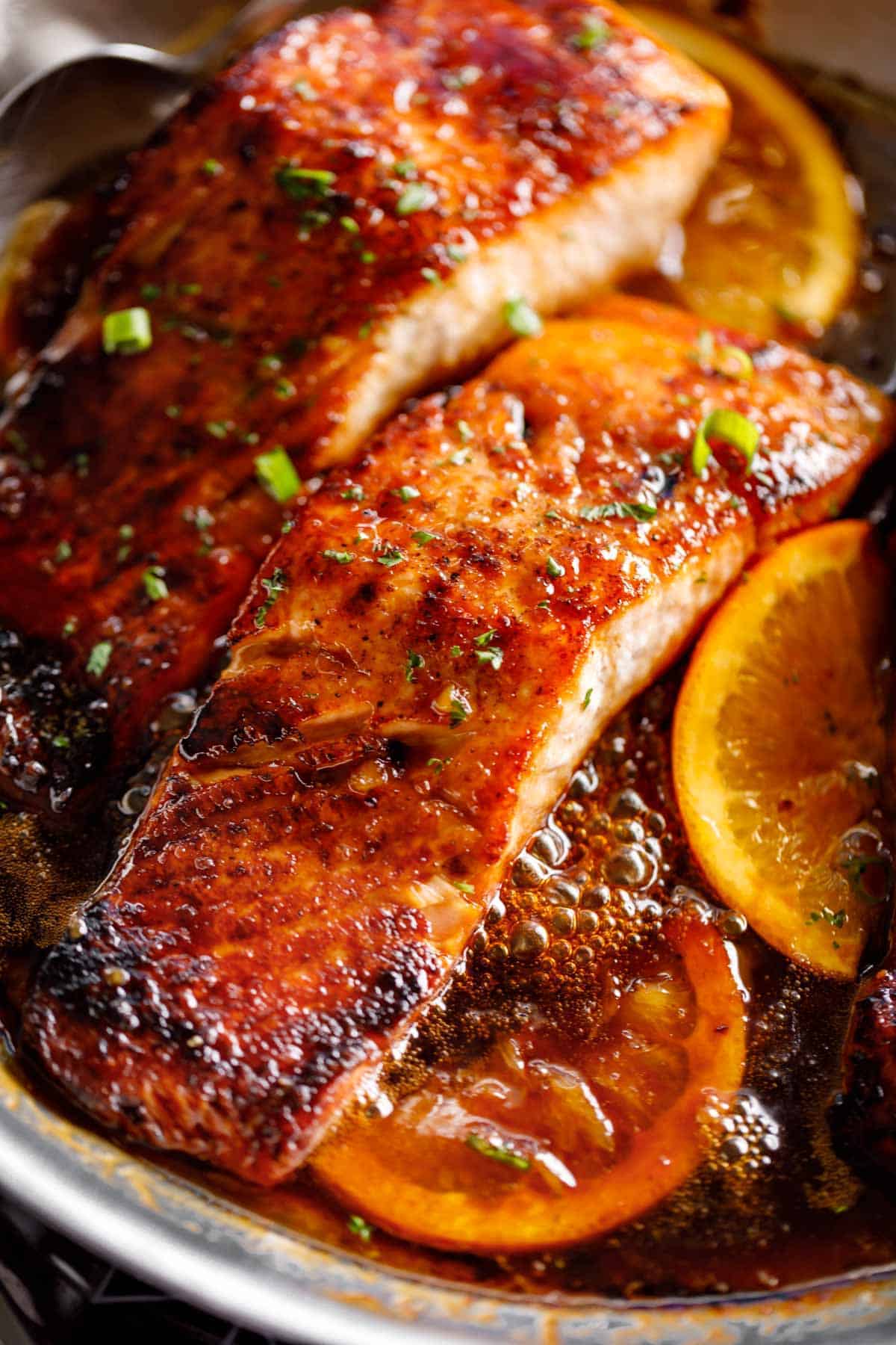 Master Crispy Honey Orange Glazed Salmon in Just 20 Minutes
